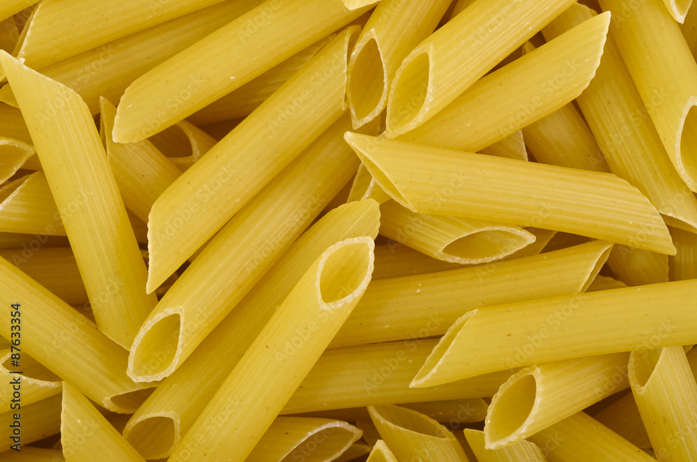 Raw Macaroni or pasta background Raw Macaroni or pasta background