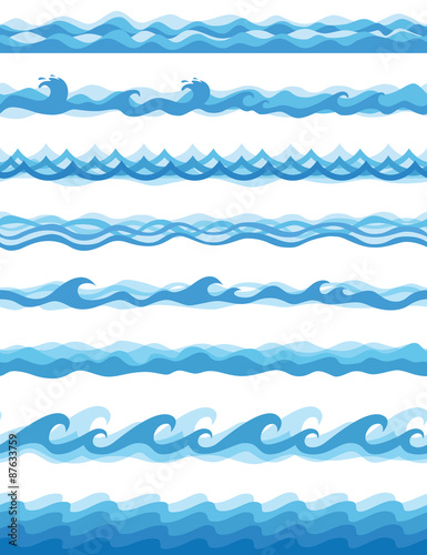 Seamless Waves - Vector