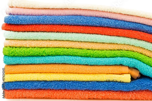Colorful towels
