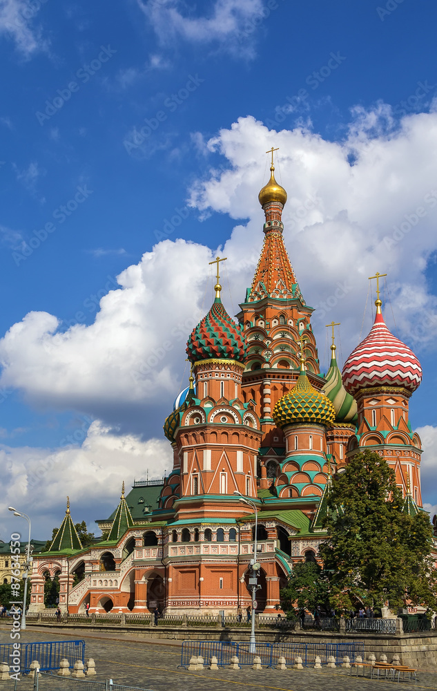 Fototapeta premium Saint Basil's Cathedral,Moscow,Russia
