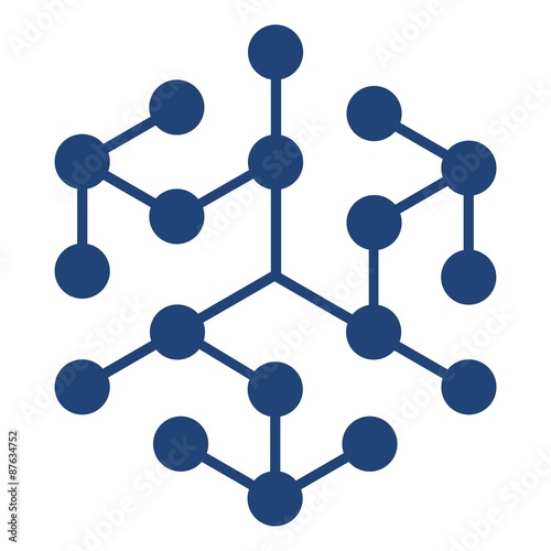 Chemistry Symbol Blue
