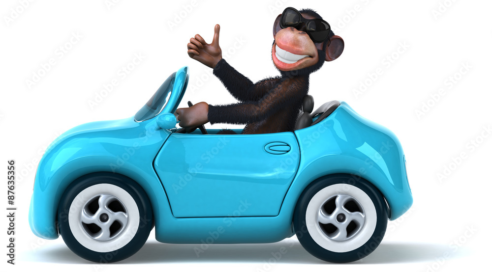 Fototapeta premium Fun monkey
