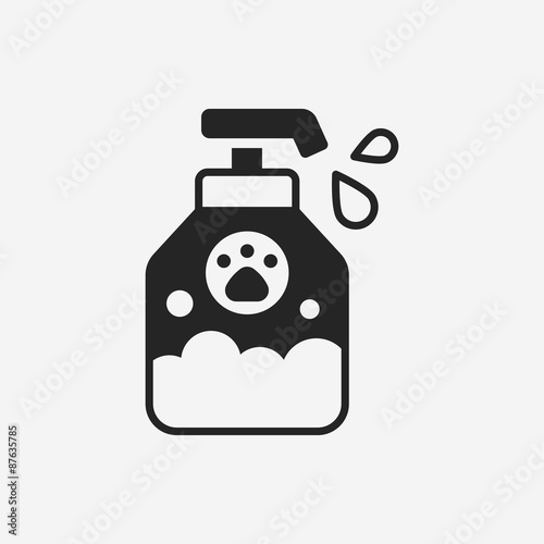 pet shampoo icon