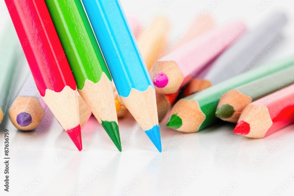 Drawing supplies: many different colored pencils. Drawing supplies: many different colored pencils.