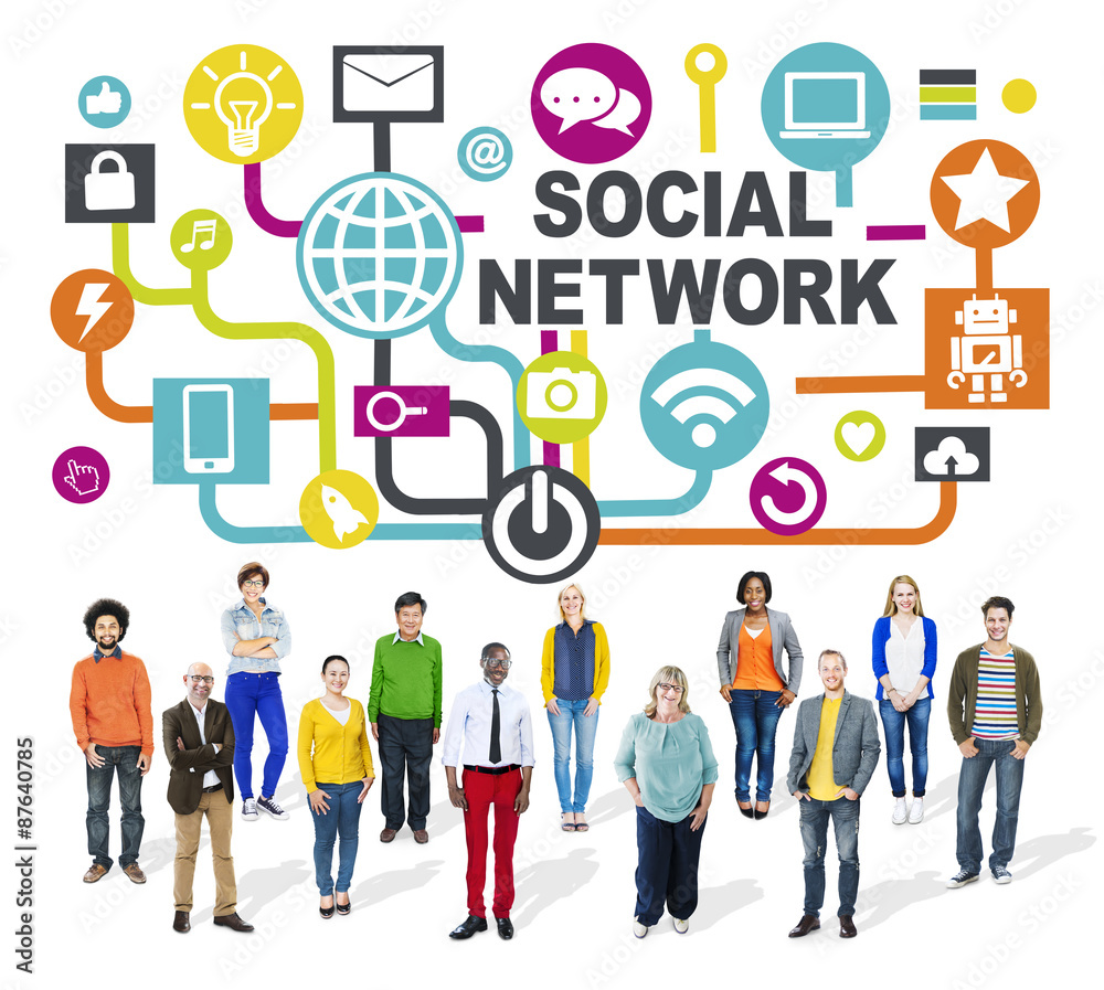Business People Togetherness Connection Communication Social Net Business People Togetherness Connection Communication Social Net