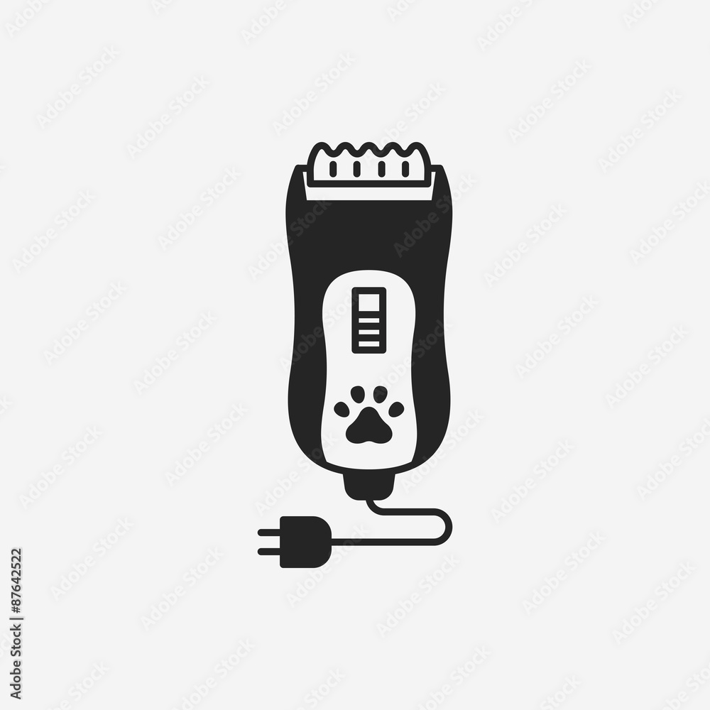 pet shaving machine icon pet shaving machine icon