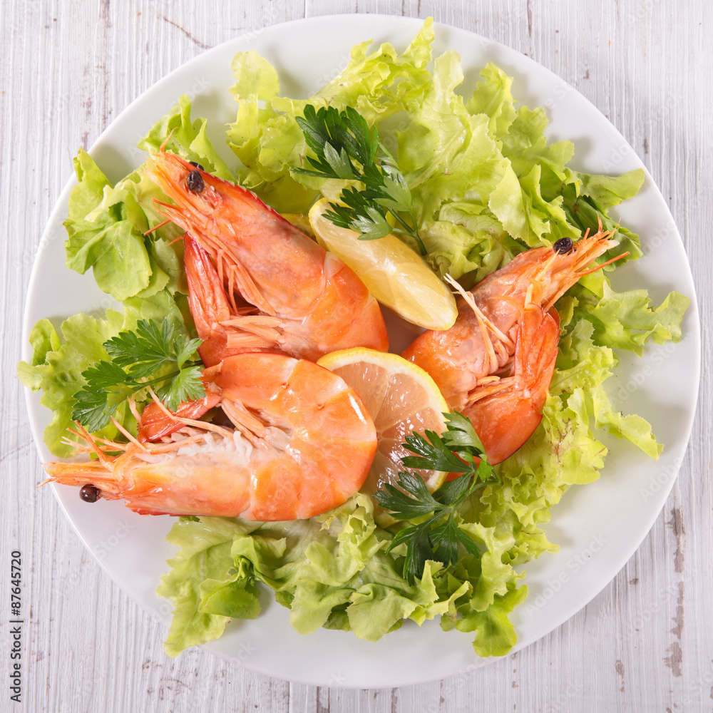 salad with shrimp salad with shrimp