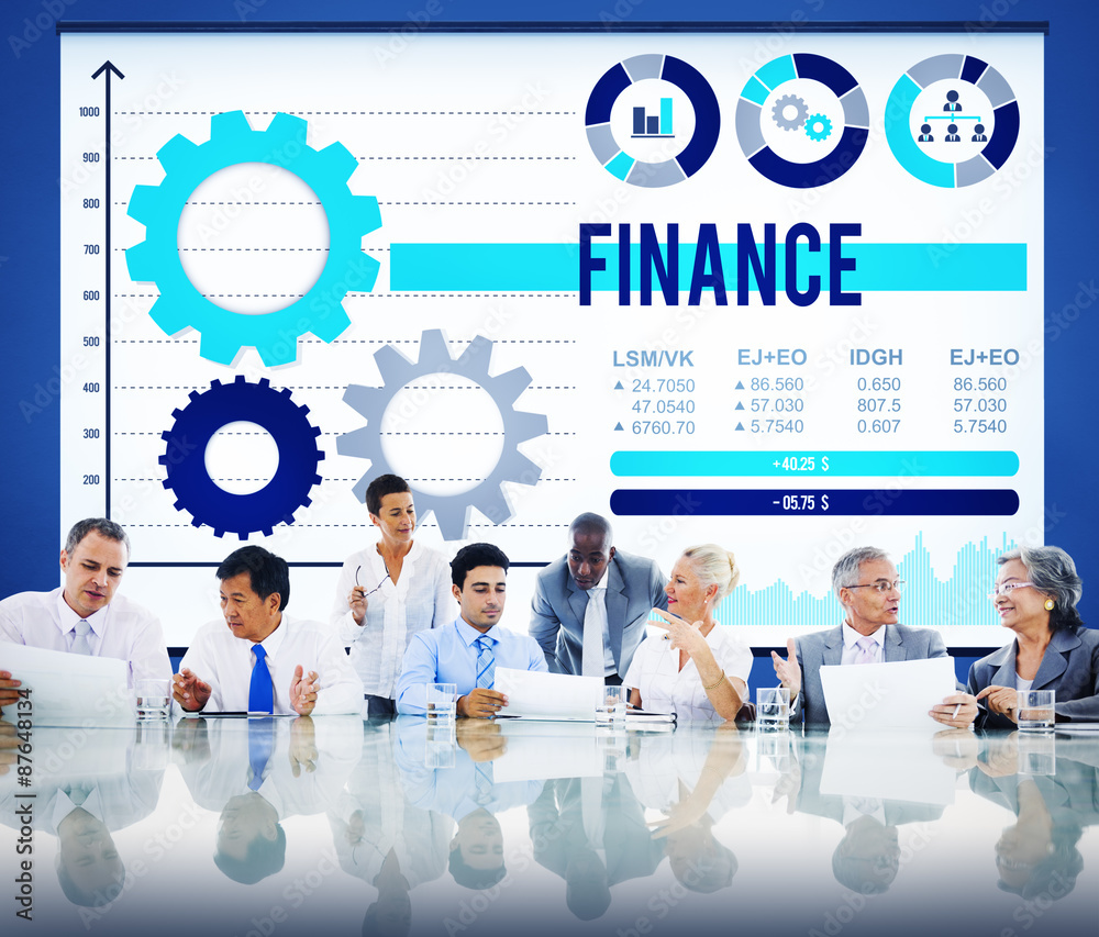 Finance Financial Investment Business Growth Concept Finance Financial Investment Business Growth Concept