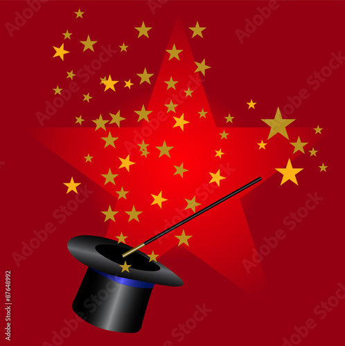 Magic wand background