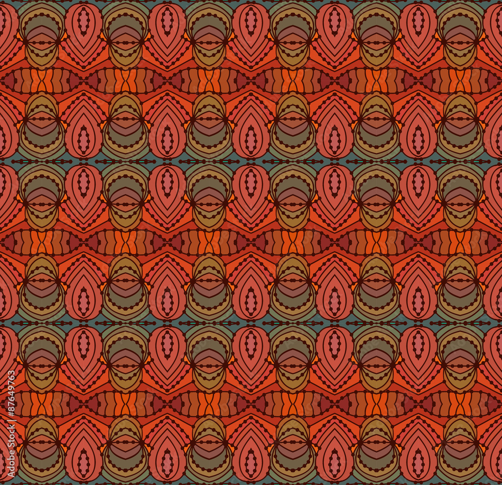 Retro Seamless Vector Wallpaper Retro Seamless Vector Wallpaper