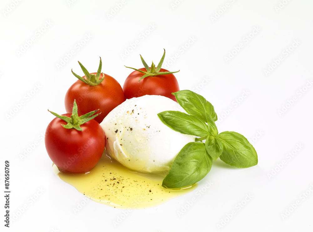 Mozarella Tomaten Basilikum Mozarella Tomaten Basilikum