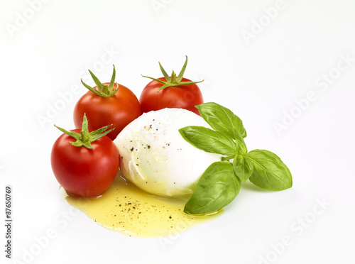 Mozarella Tomaten Basilikum