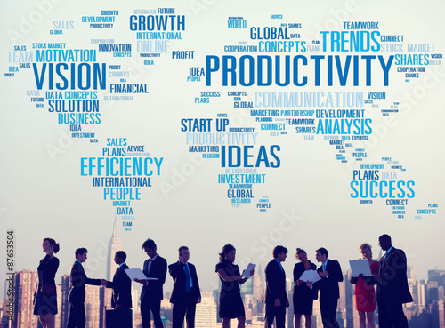 Productivity Vision Idea Efficiency Growth Success Concept