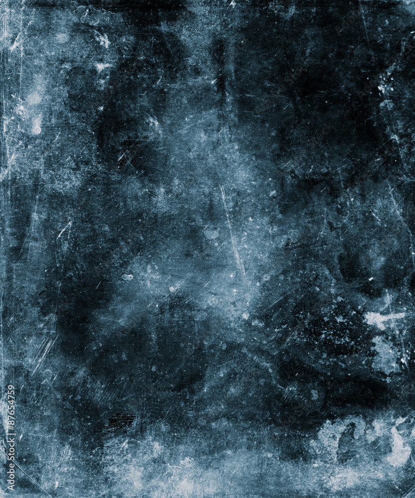 blue grunge surface - obrazy, fototapety, plakaty 