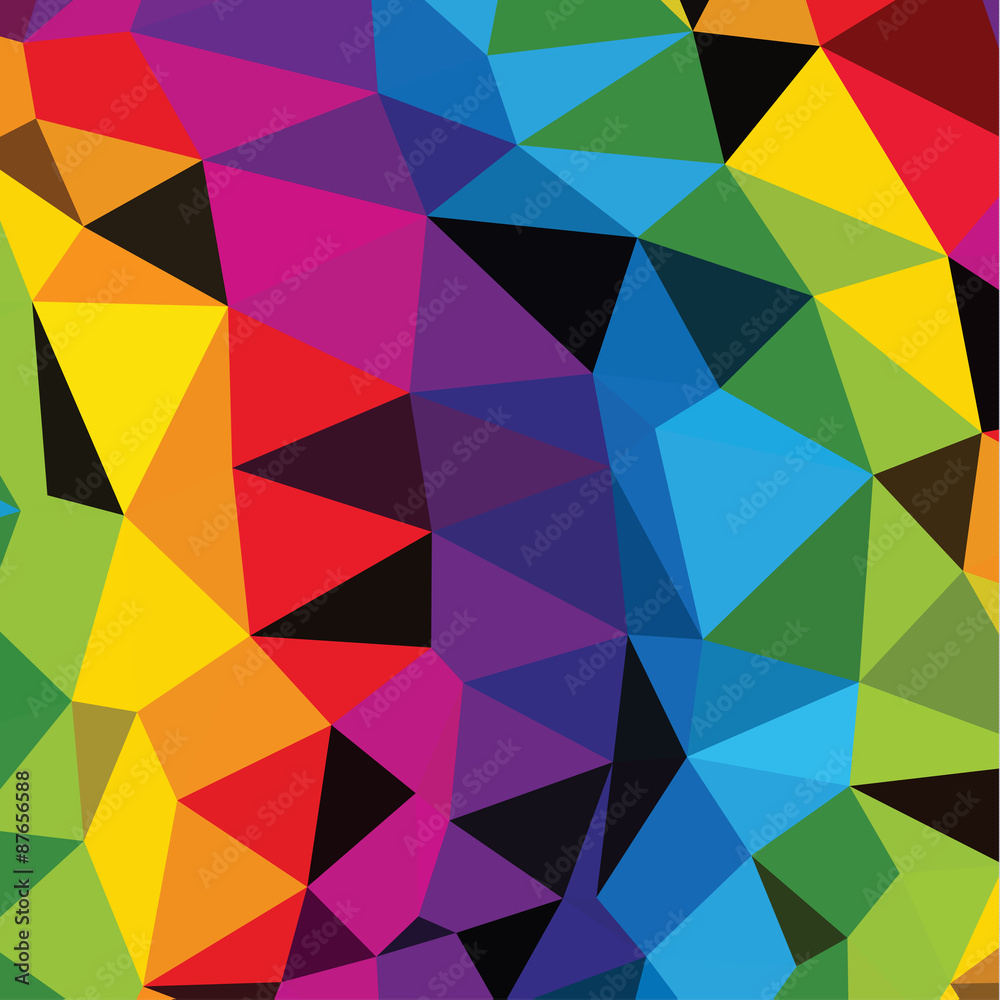 Colorful Triangles Pattern background. Clip-art Colorful Triangles Pattern background. Clip-art