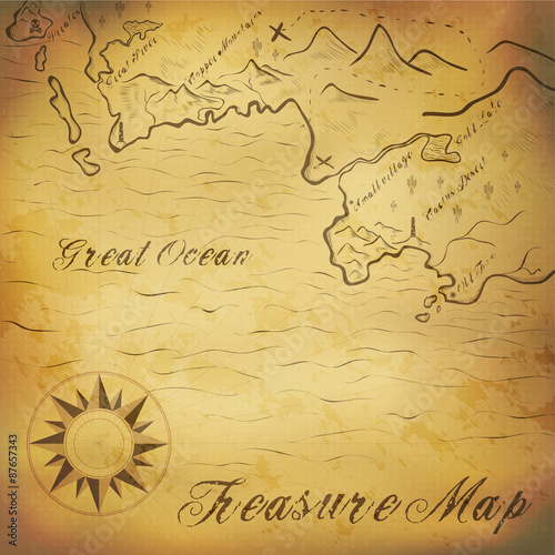 Old treasure map
