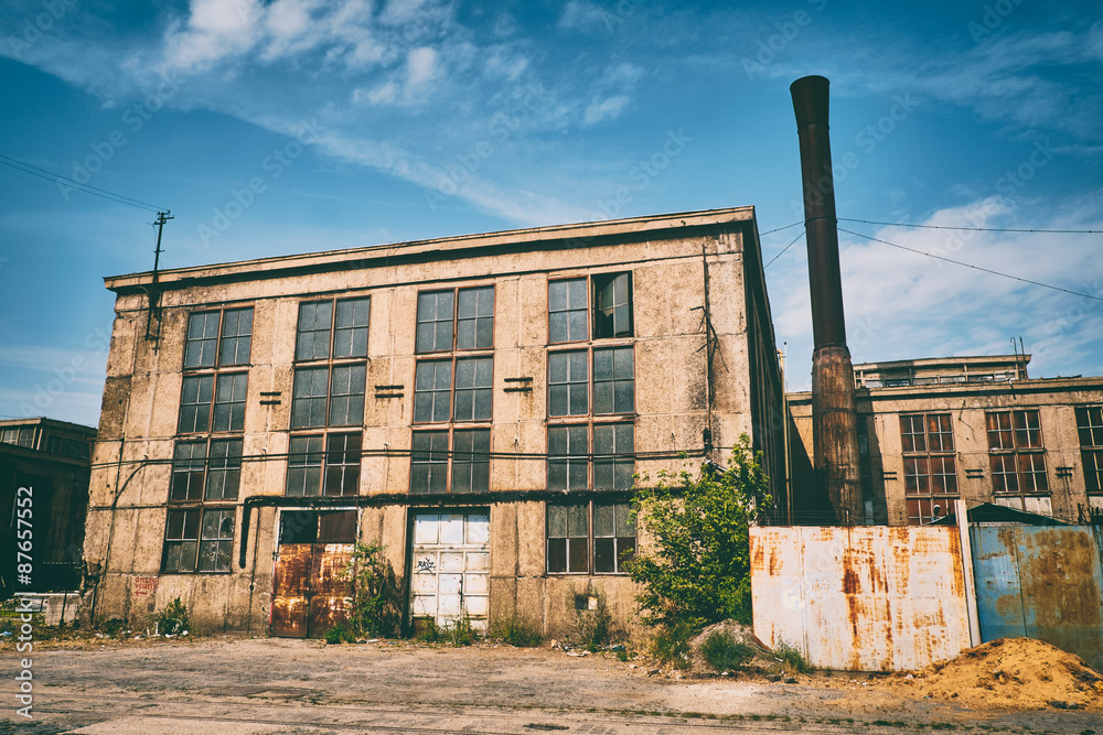 Abandoned industry Abandoned industry