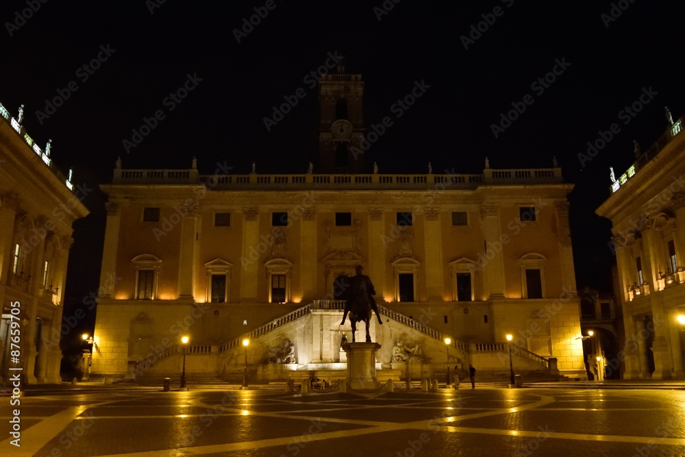 Obraz premium Plaza del Campidoglio