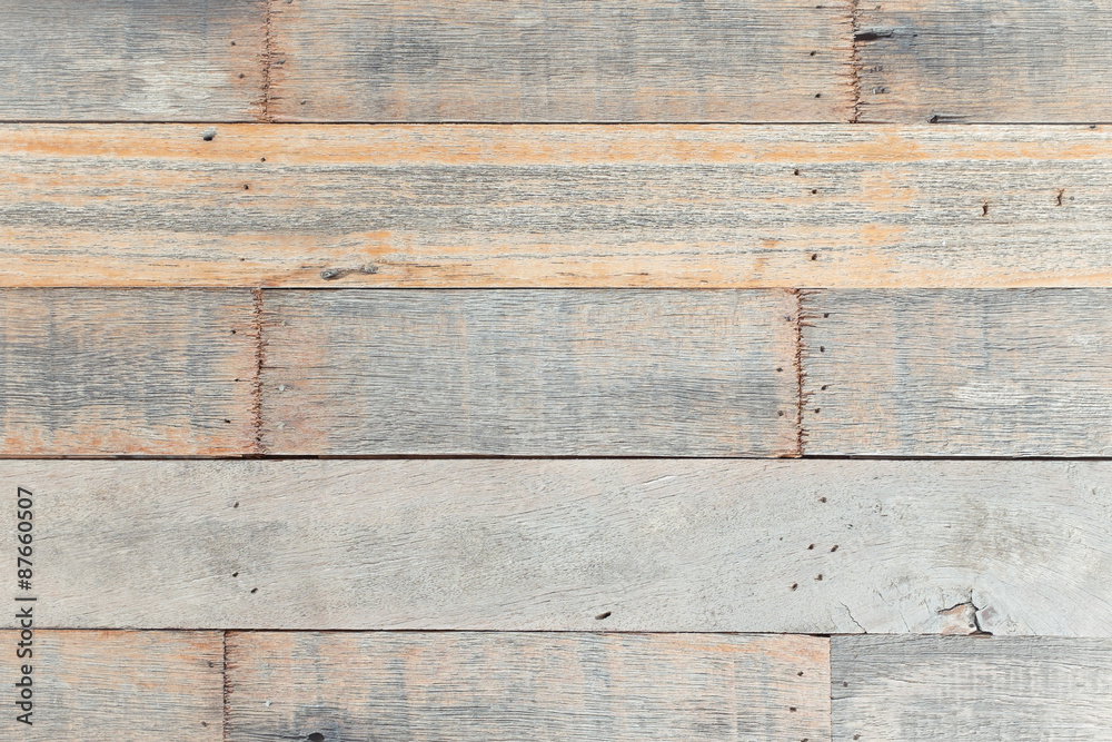 Naklejka premium Old wood in vintage style texture and background.