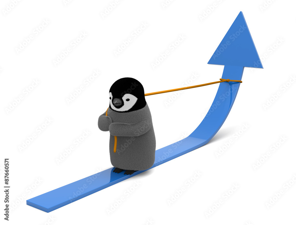 Naklejka premium ペンギン