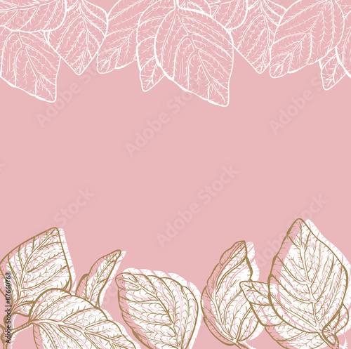 Vector go green nature background