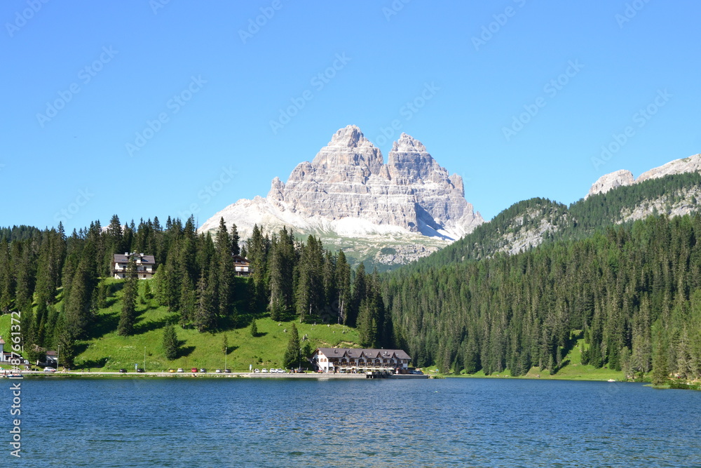 Lago di Misurina e Tre Cime di Lavaredo