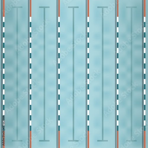 vector of swimming pool top view