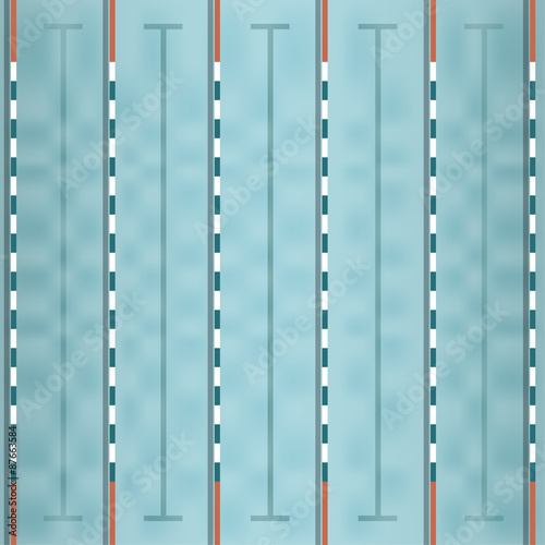 vector of swimming pool top view