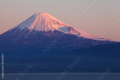Mountain Fuji and sea from Izu city Shizuoka © torsakarin