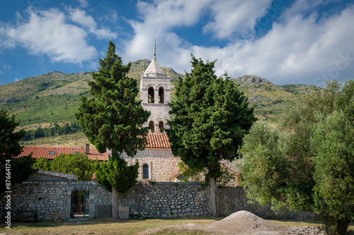 Rezevici medieval monastery side view