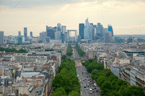 Defense or La Defense - Modern business and residential district © LarisaP