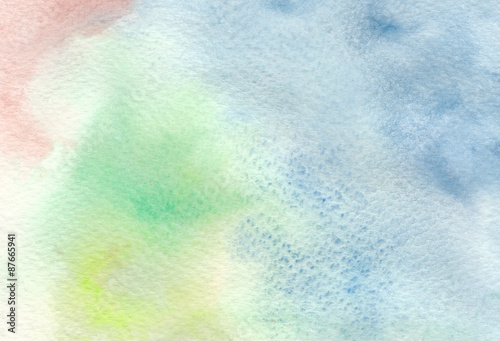 multicolor watercolor textures background