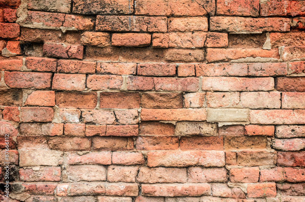brick wall in a background image brick wall in a background image
