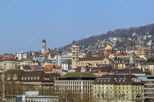 view of Zurich, Switzerland