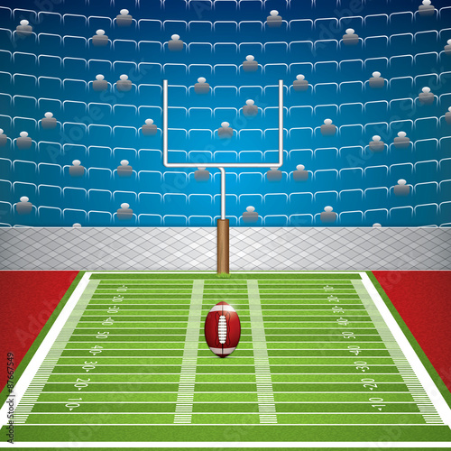 American football stadium