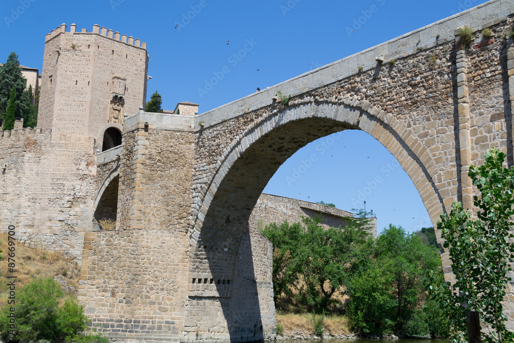 Arch of the Roman bridge
