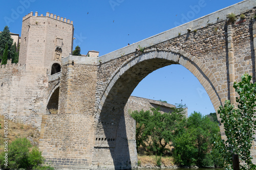 Arch of the Roman bridge