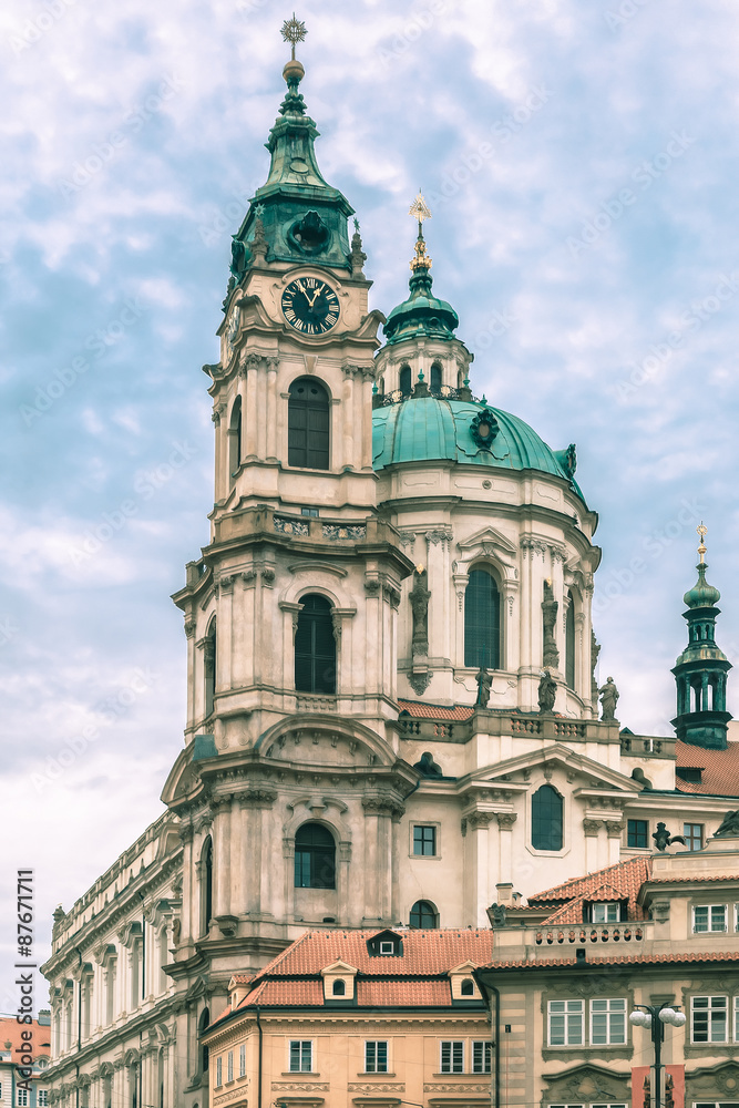 St. Nicholas Church in Prague, Czech Republic