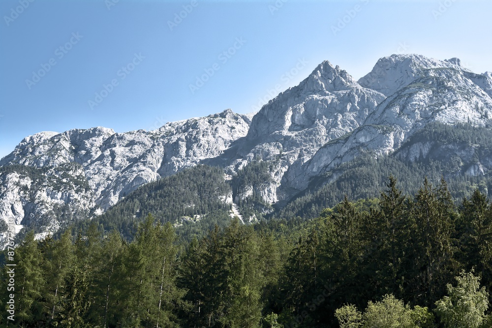 Alpenlandschaft in Österreich