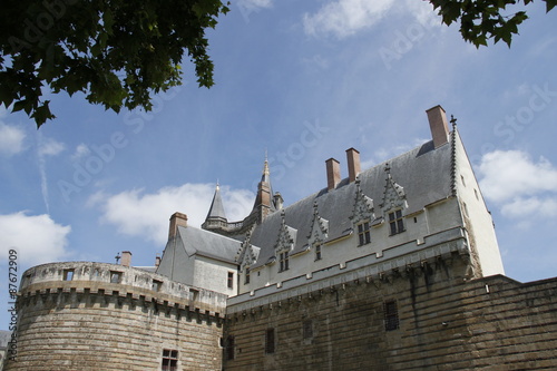 Château des ducs de Bretagne à Nantes	 photo