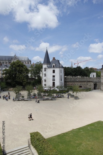 Château des ducs de Bretagne à Nantes	 photo