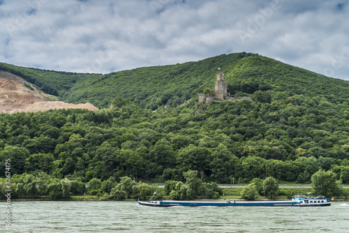Wallpaper Mural Raubritterburg Sooneck m Mittelrheintal in Deutschland Torontodigital.ca