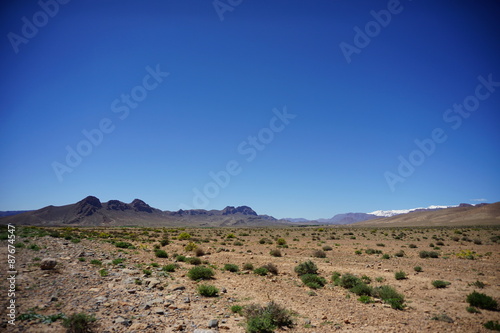 Panorama auf das Atlasgebirge in Marokko