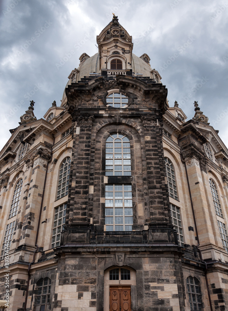 The Church of Our Lady (Frauenkirche) in Dresden, Germany