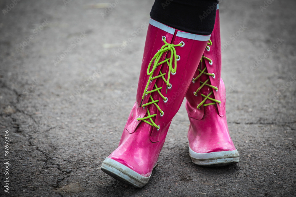 Pink boots Pink boots