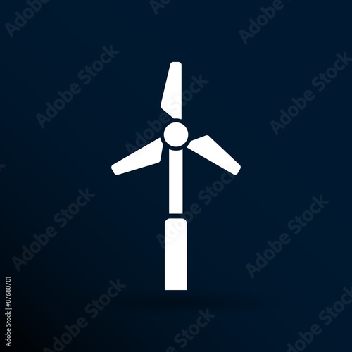 icon vector tower electric floor generator propeller