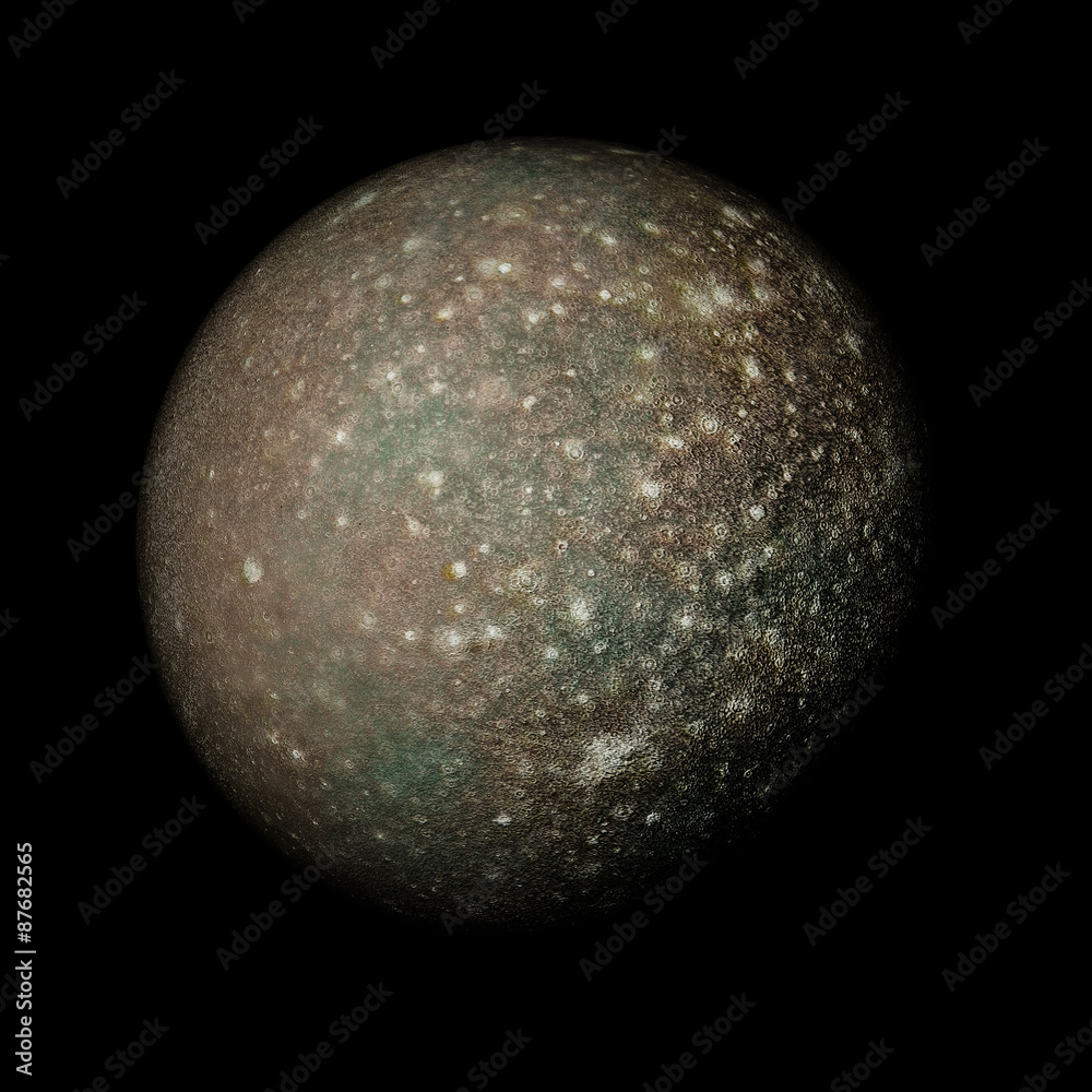 Fototapeta premium Calisto NASA