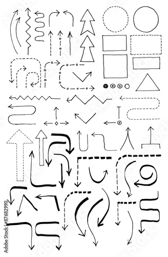 Doodle Flowchart Set
