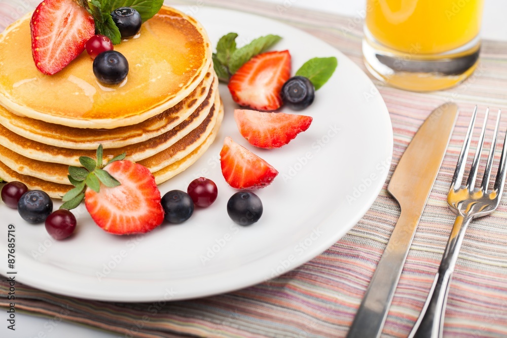 Pancake, Breakfast, Food. Pancake, Breakfast, Food.