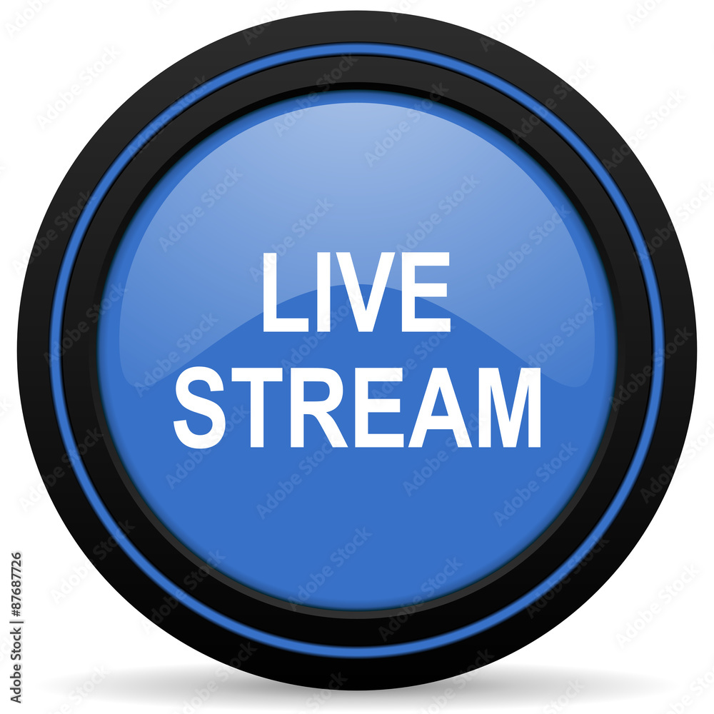 live stream icon live stream icon